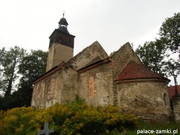 Ruiny kościoła w Koscielnikach Średnich